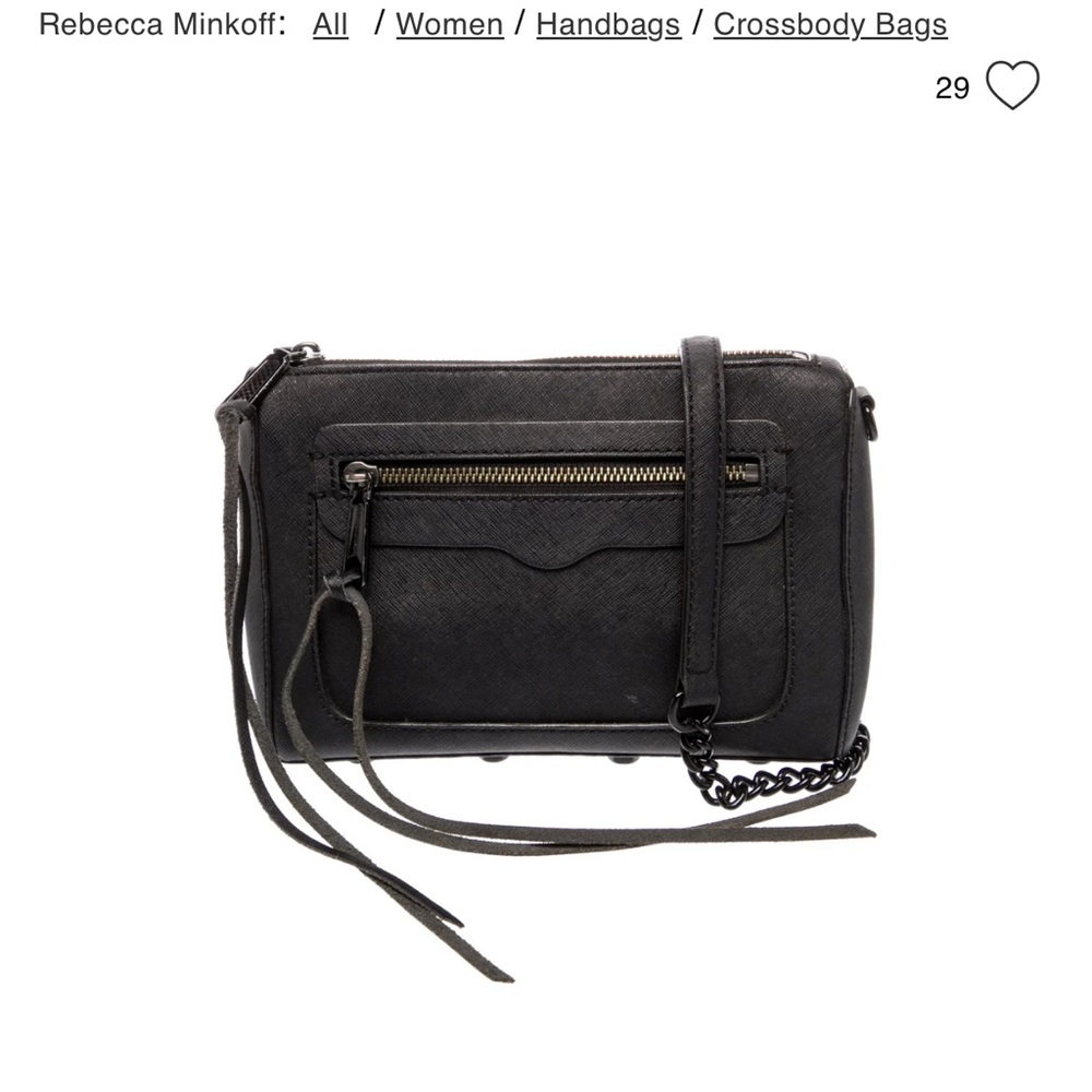 Rebecca Minkoff Suede Crossbody Bag - like new